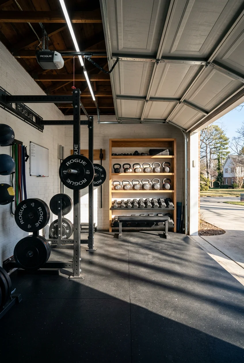 1. Invest in High-Density Rubber Flooring for Protection