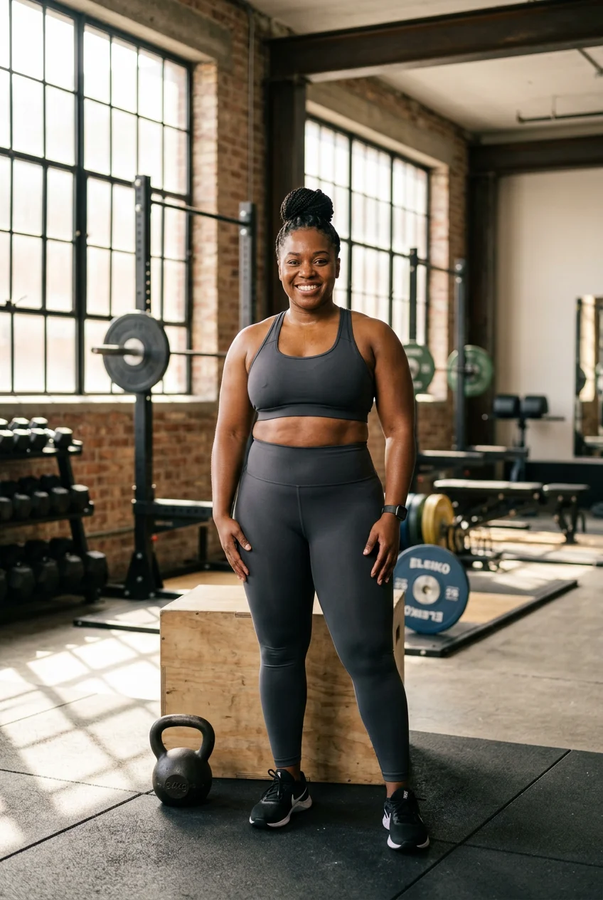 gym outfits for women plus size - 8 Gym Outfits For Women Plus Size That Actually Work