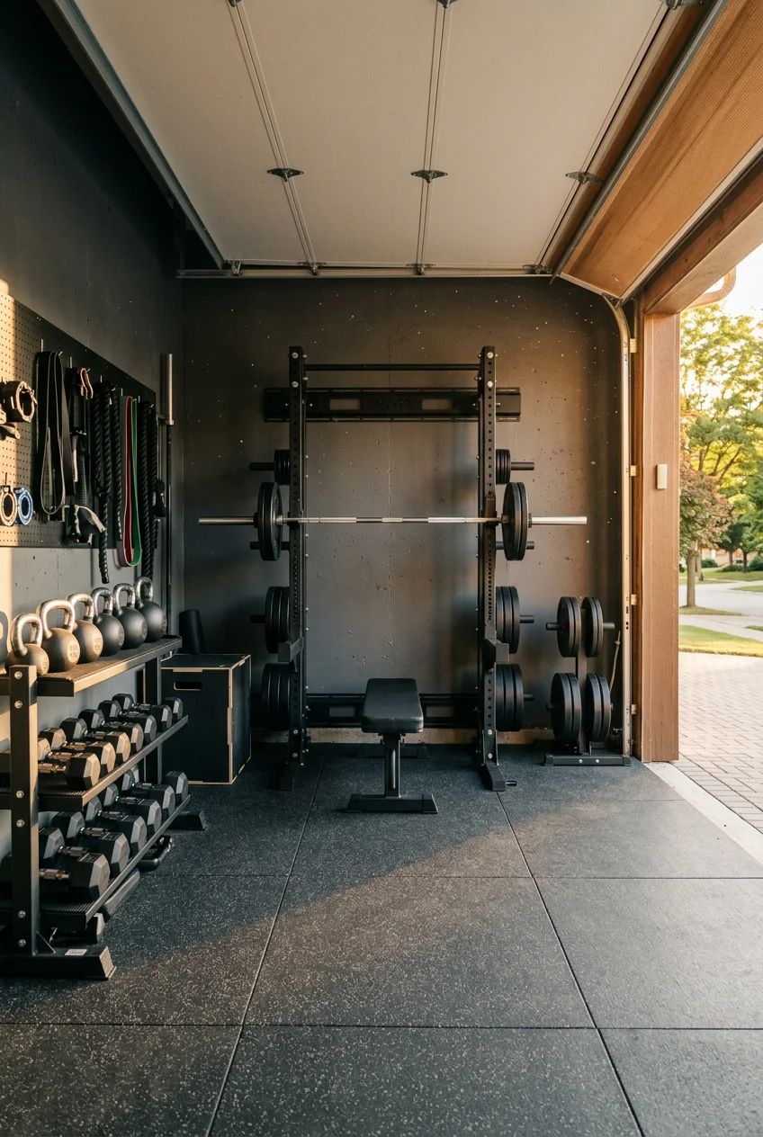 home gym ideas small garage - 10 Home Gym Ideas Small Garage for Every Budget